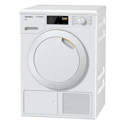 Miele TDB120WP Heat Pump Freestanding Tumble Dryer, 7kg Load, A++ Energy Rating, White